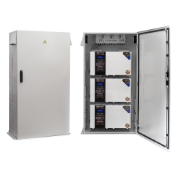 Трехфазный стабилизатор напряжения Энерготех Prime 15000-3, в климатическом шкафу